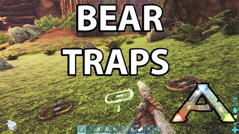 Build ramps leading up to the top of the wall, then lure the Allos in with a flyer. . How to get out of bear trap ark